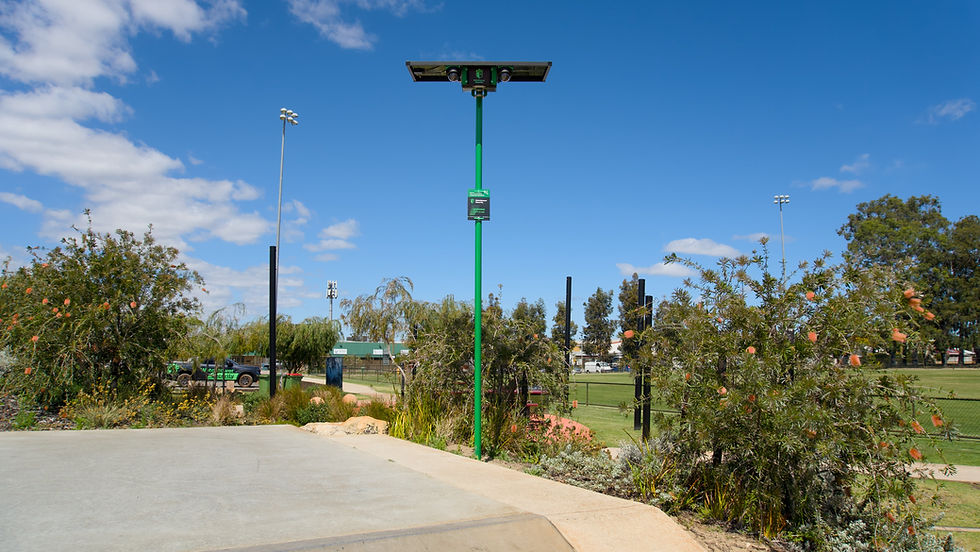 Solar CCTV for Public Space Monitoring – WA Skate Park