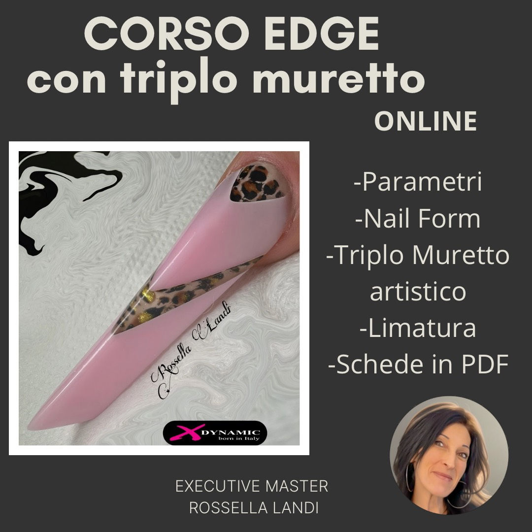 Corso Forma Edge online | Corso parametri corretti della forma Edge nella ricostruzione unghie