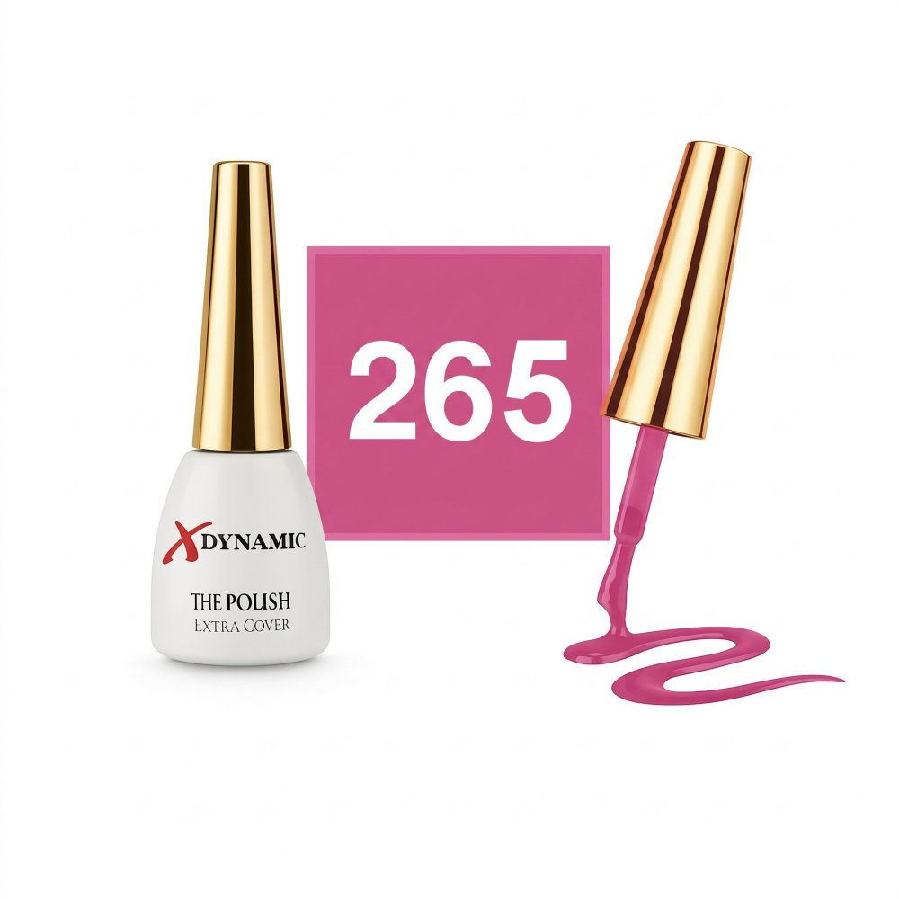Smalto semipermanente 265 Rosa Scuro, 12ml