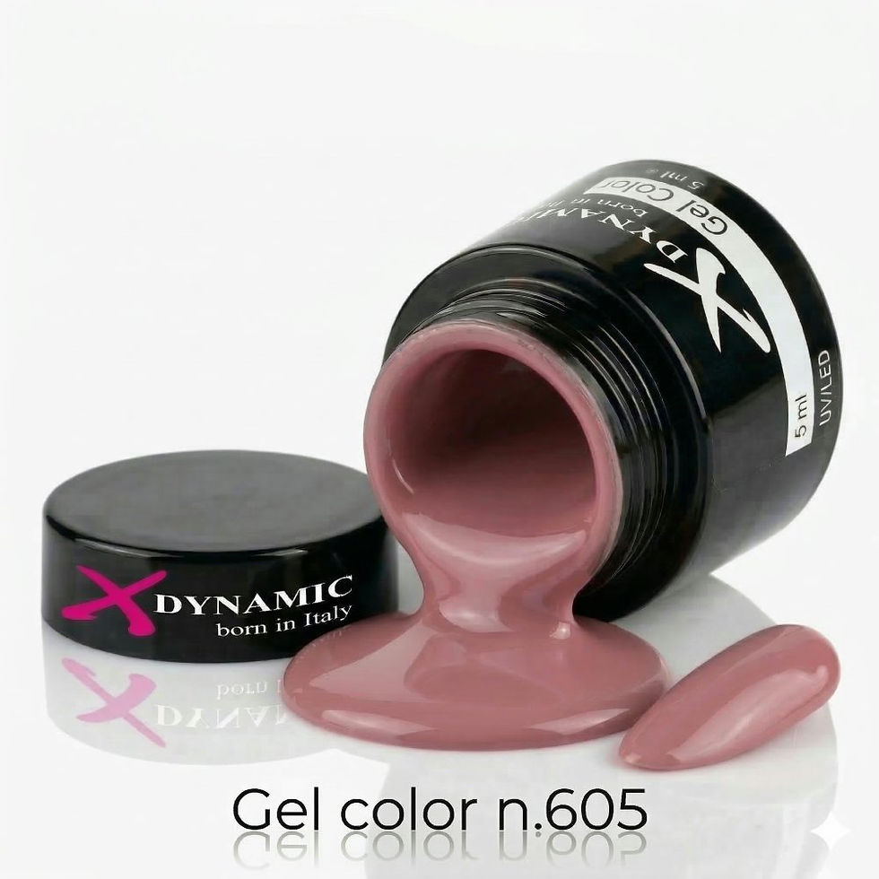 Gel color per ricostruzione unghie, color Coral Tree, coprenti ad alta pigmentazione "Coprenti" , X-Dynamic