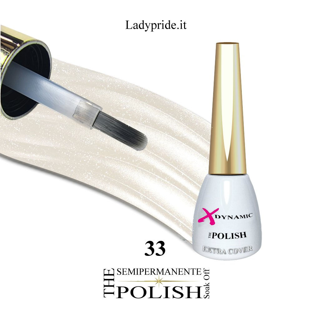 The Polish - Colore Semipermanente - Smalto Semipermanente - passione unghie - Bianco latte - glitter