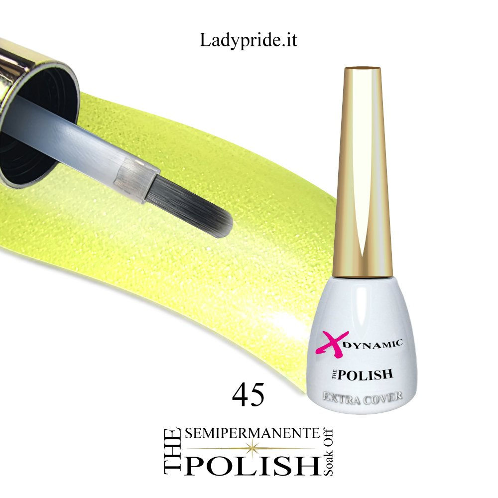 The Polish - Colore Semipermanente - Smalto Semipermanente - passione unghie - Giallo metallizzato