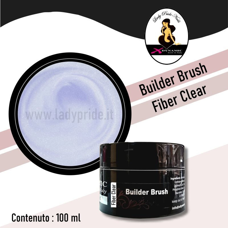 Miniatura: Builder Brush Fiber Clear