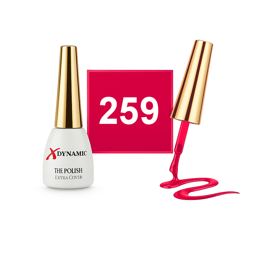 Smalto semipermanente 259 Rosso Fragola, 12ml