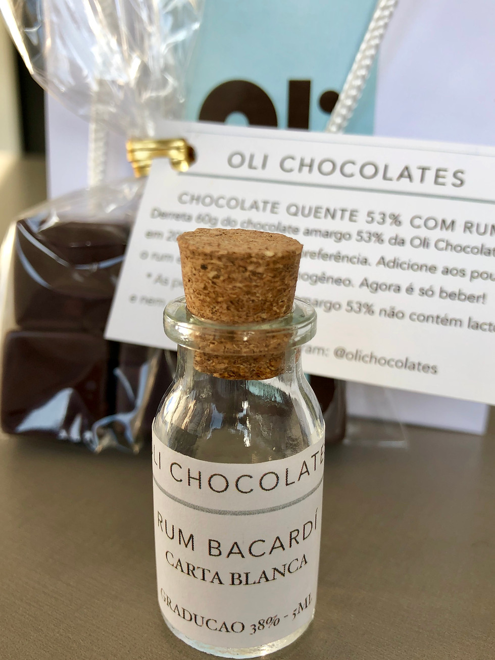 Miniatura: Chocolate Quente 6 peças com Rum