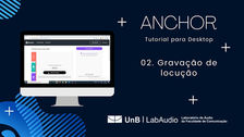 2. Gravação de locução
