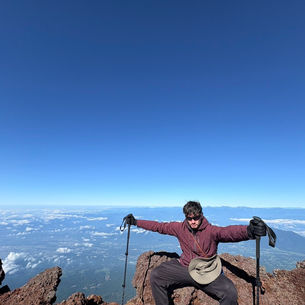 日本に来て2年の記念に、最後の大きな目標に挑戦:富士山登頂!