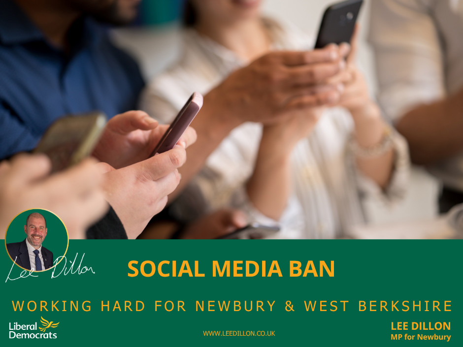 Social media ban