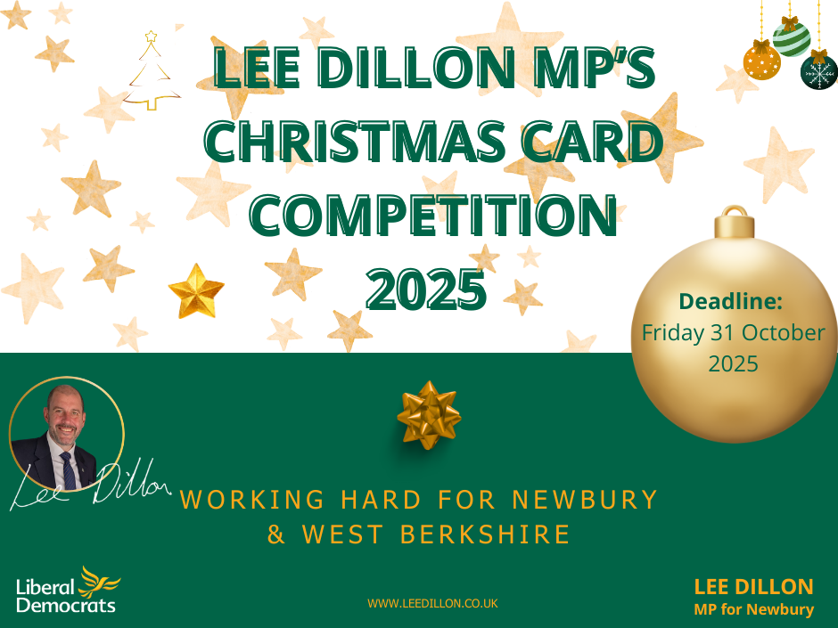 Lee Dillon Christmas card competition 2025