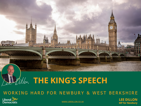 What today’s King’s Speech means for Newbury and West Berkshire