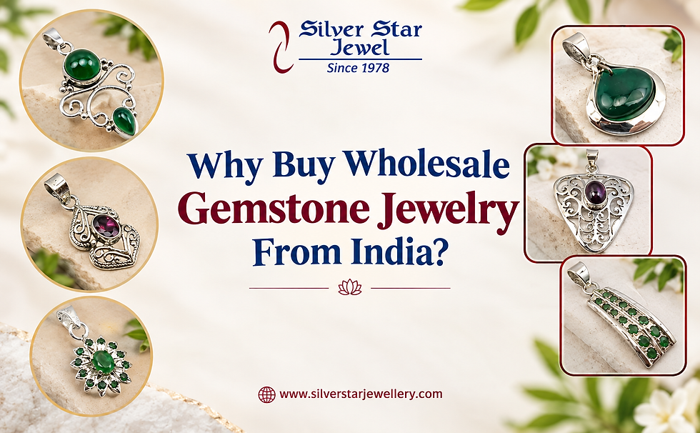 Why Buy Wholesale Gemstone Jewelry From India?