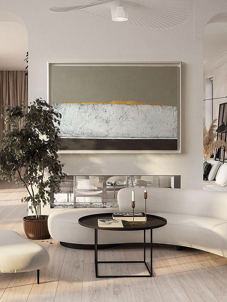 Textured Hand Painted Abstract Wall Art