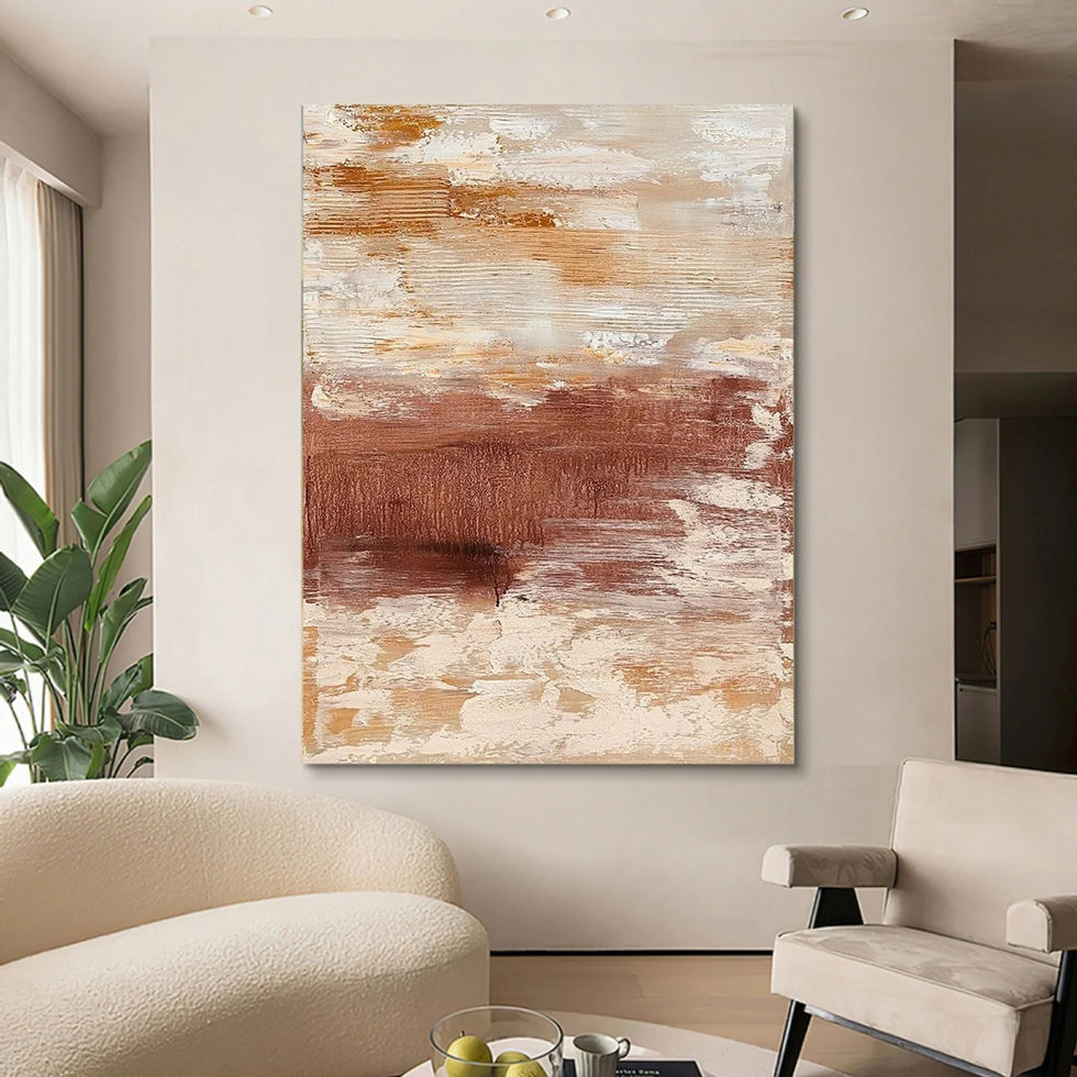 Hand Painted Contemporary Acrylic Painting