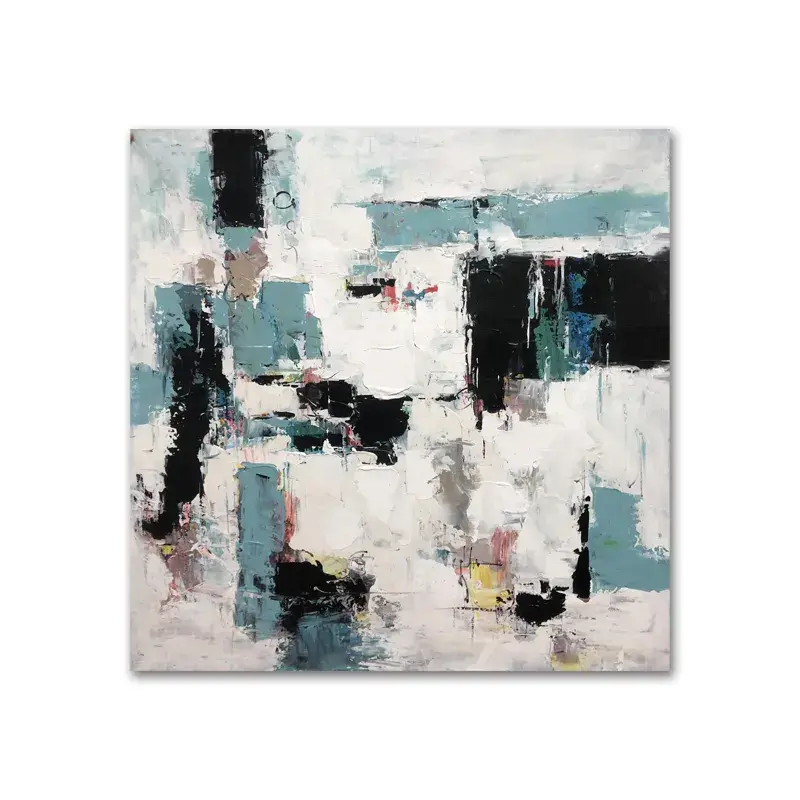 Minimalist Textured Abstract Painting