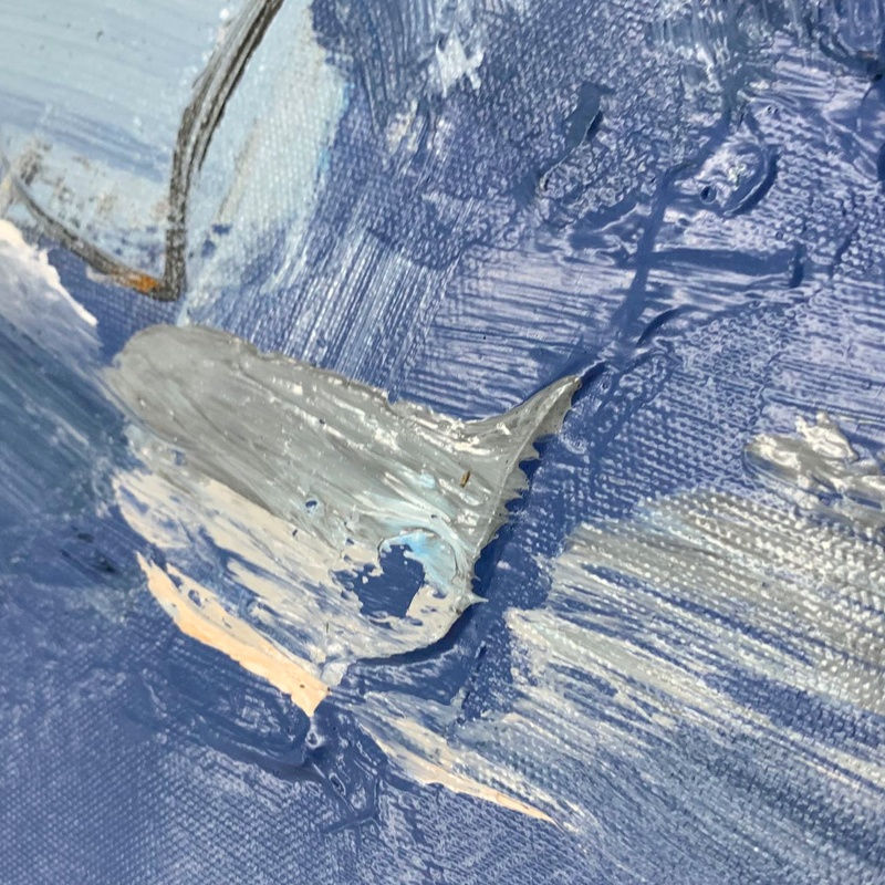 Hand Painted Contemporary Painting