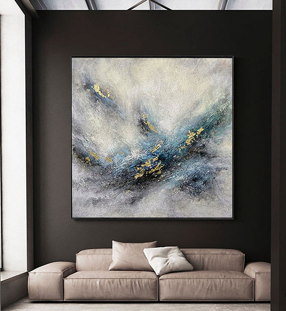 Luxury Hand Painted Wall Art