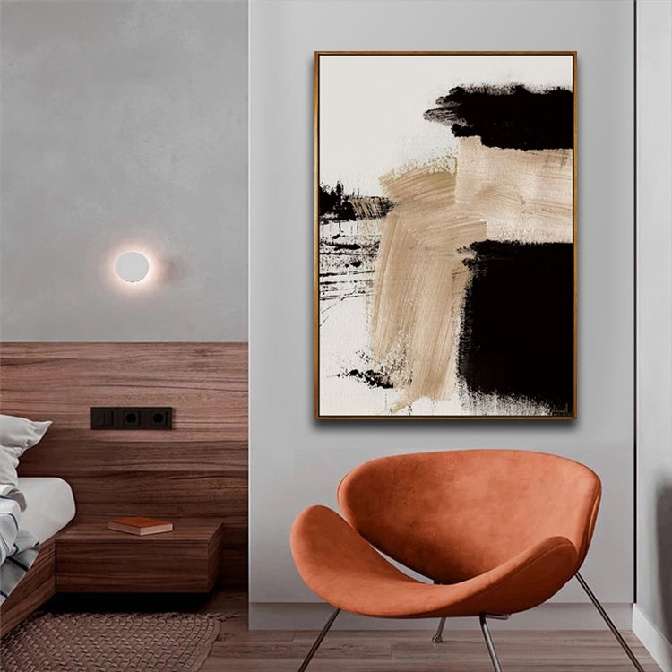 Minimalist Hand Painted Canvas Art