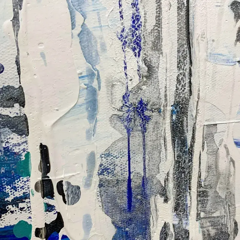 Abstract Contemporary Acrylic Painting