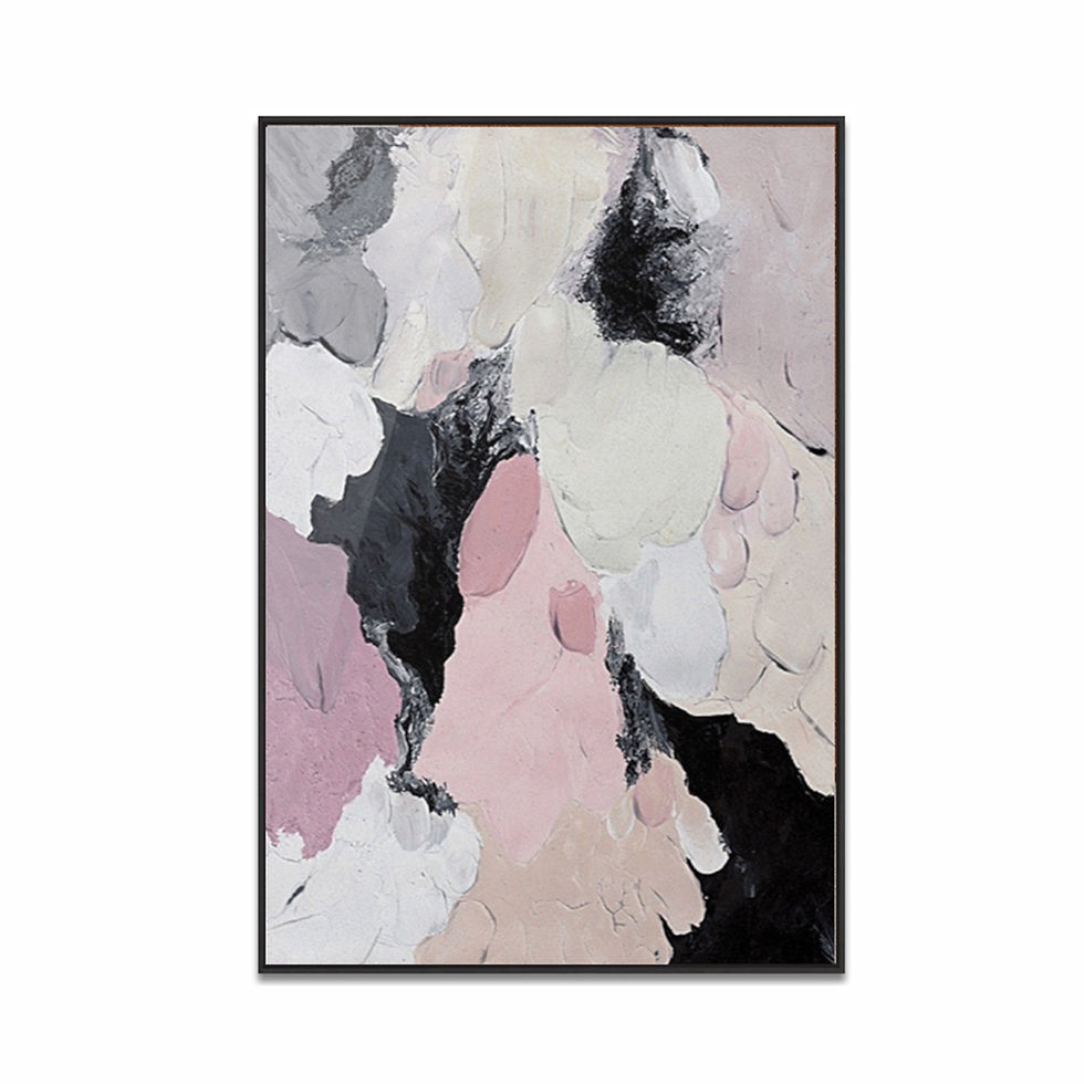 Minimalist Textured Hand Painted Abstract