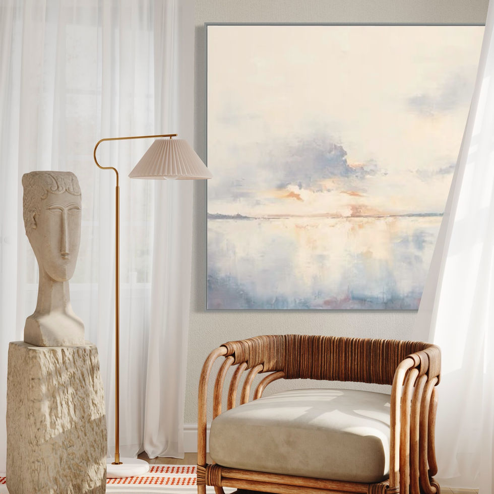 Contemporary Hand Painted Abstract