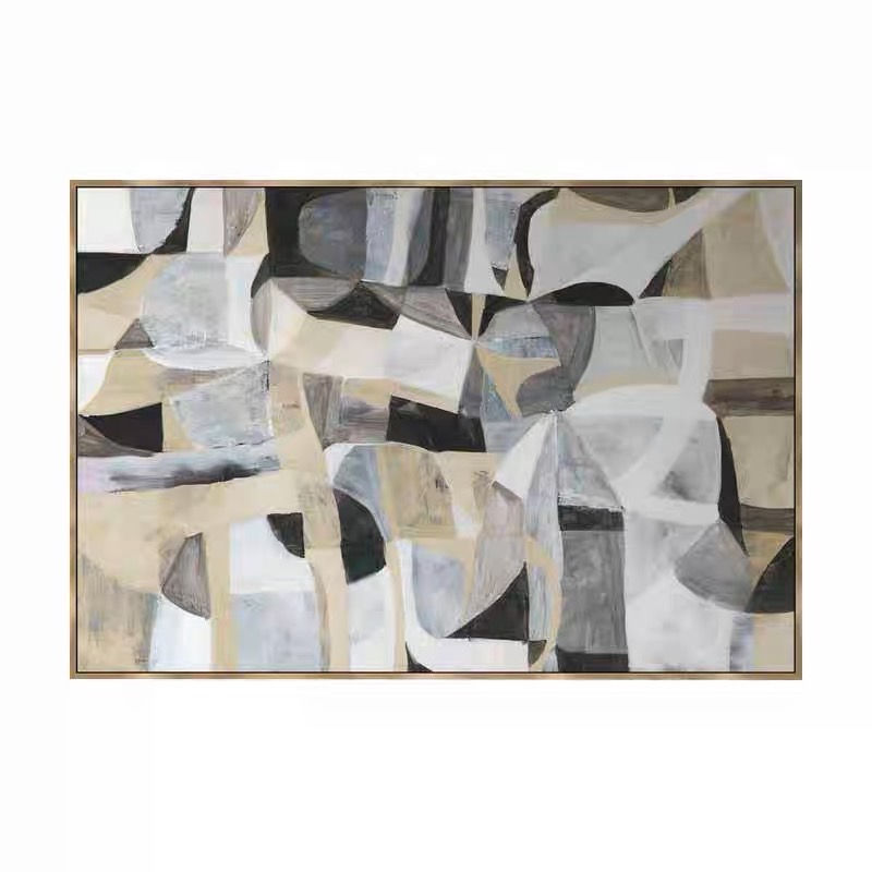 Large Hand Painted Canvas Art