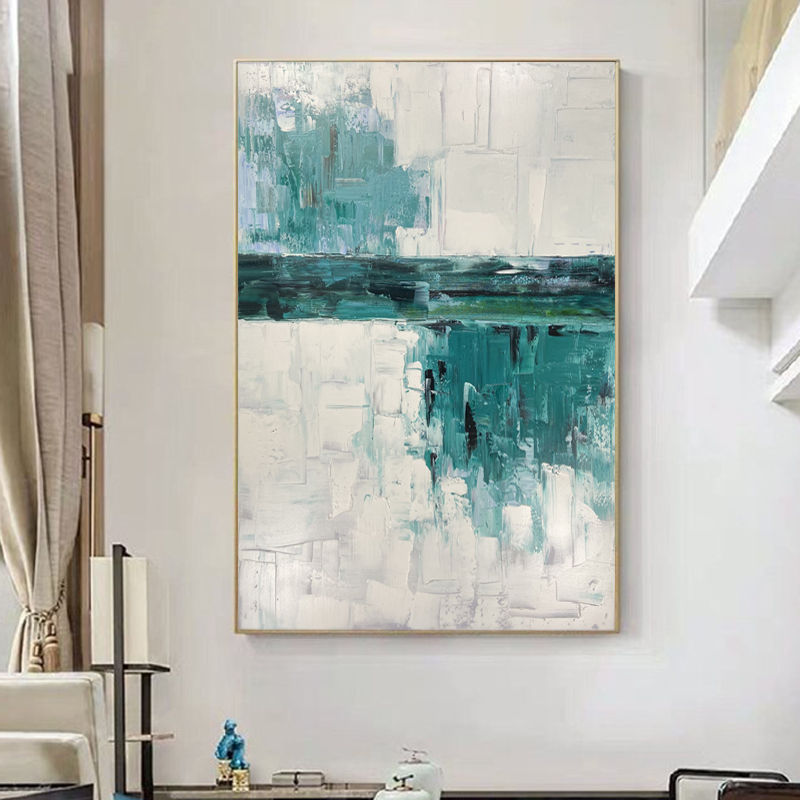 Modern Hand Painted Abstract Painting