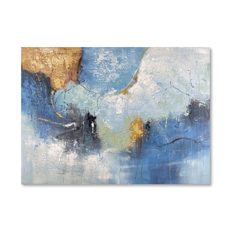 100% Hand Made Gold Painting