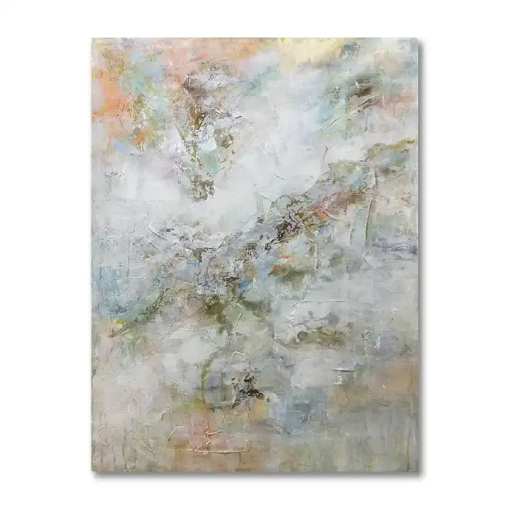 Large Hand Painted Canvas Art