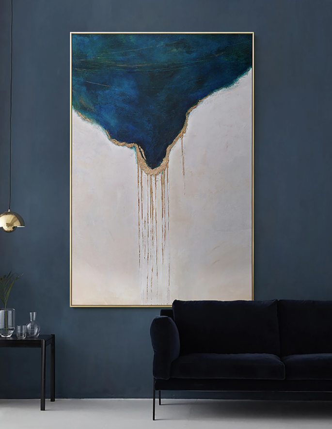 Elegant Hand Painted Wall Art