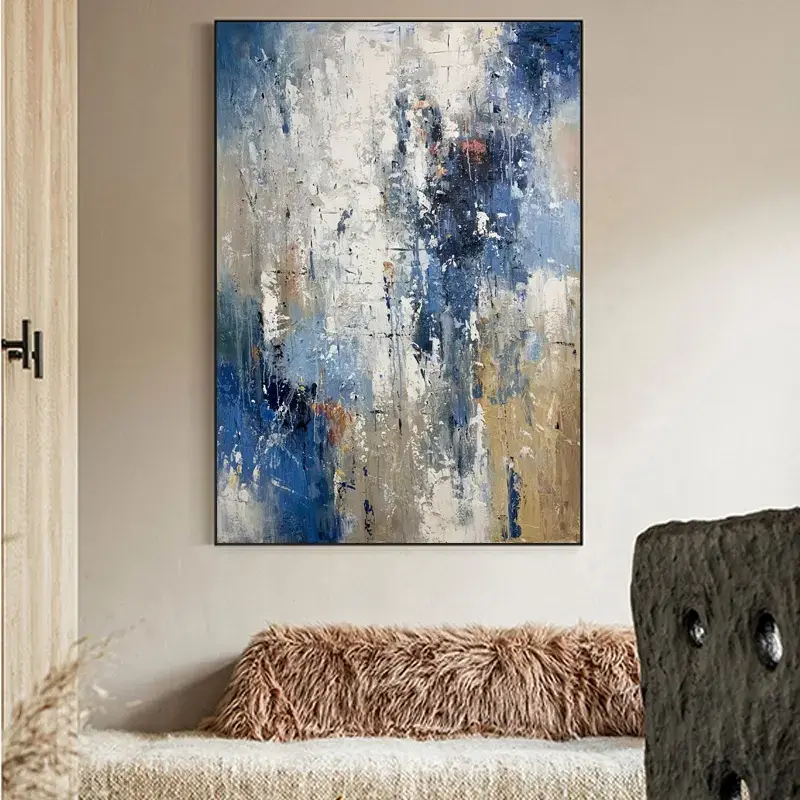 Contemporary Hand Painted Abstract Painting