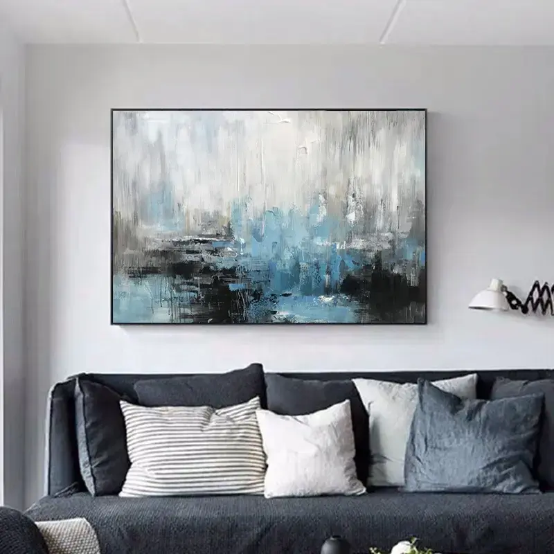 Hand Painted Abstract Wall Art