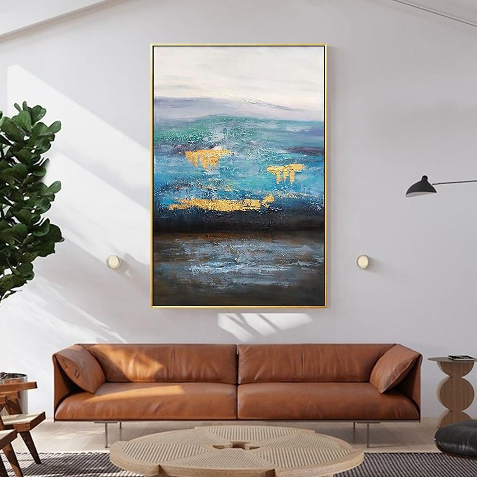 Luxury Hand Painted Wall Art