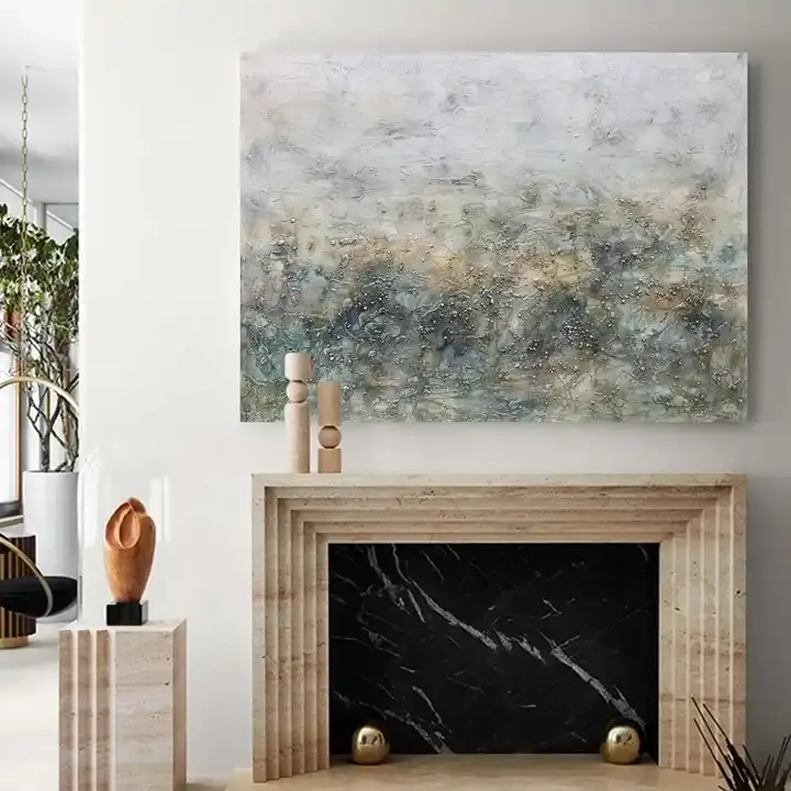 Textured Hand Painted Abstract Wall Art