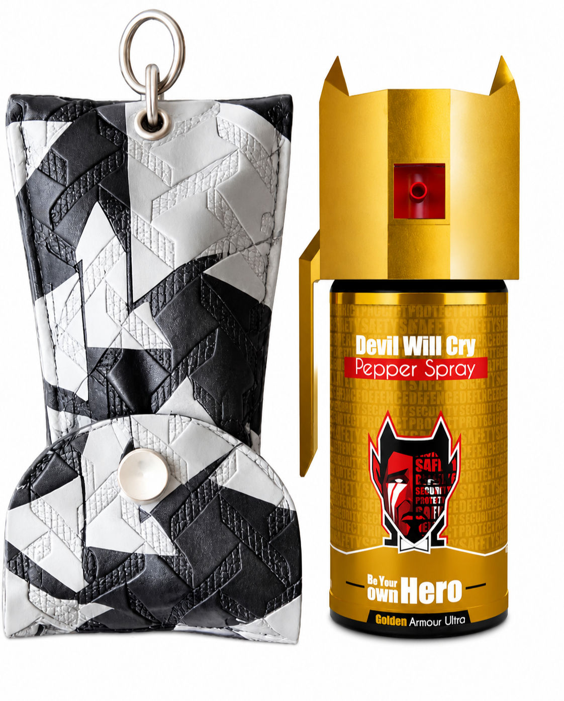 Devil Will Cry 15% Golden Pepper Spray  Self-Defense for Women, Men security