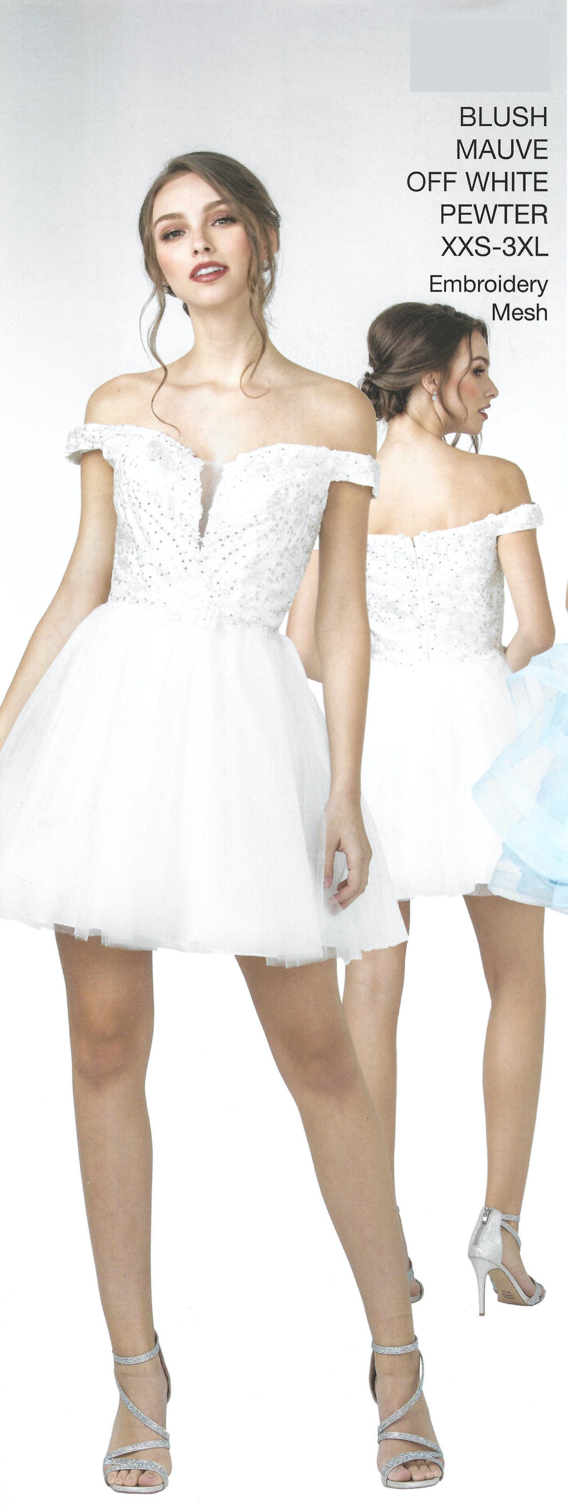 Vestido de cóctel C2323