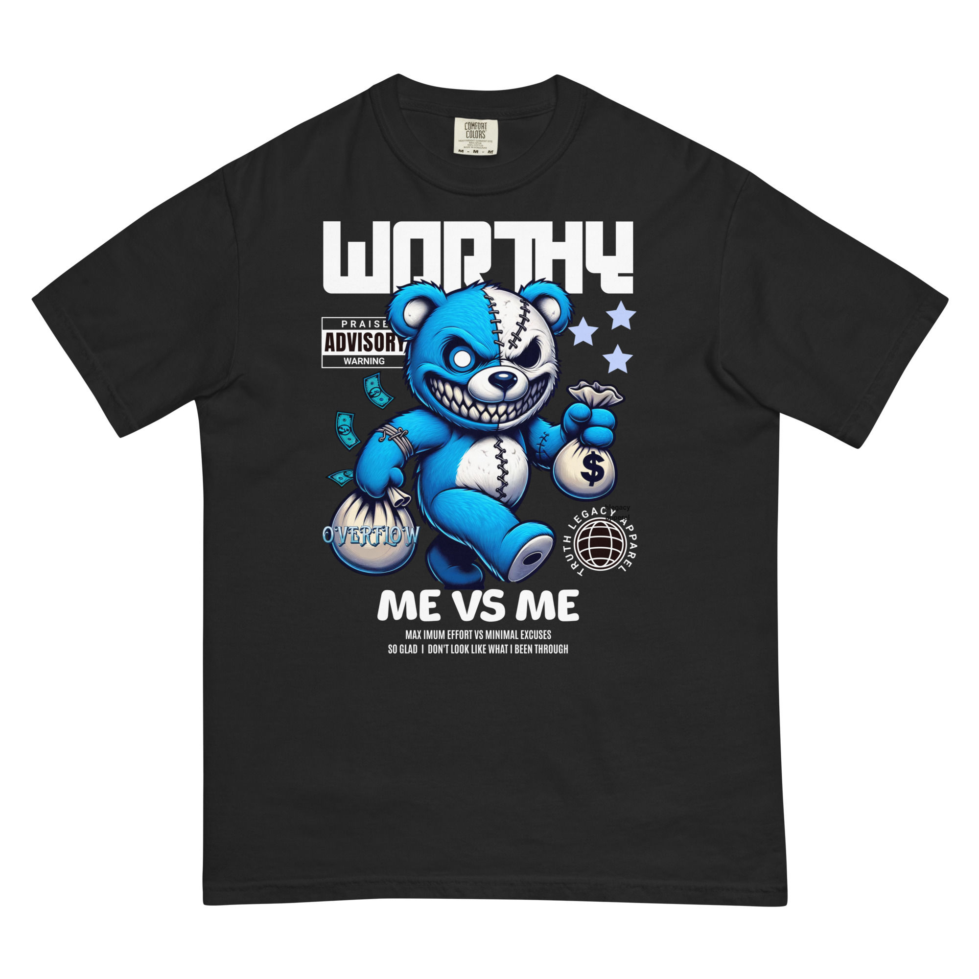 Unisex garment-dyed heavyweight t-shirt