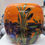 Thumbnail: 19cm vase hand painted Dragonfly Brook with lustre and gold detail
