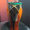 Thumbnail: Gothic Arches 18cm vase handpainted beautiful vase