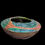 Thumbnail: Stunning handthrown  very textured raised  crackle glaze very much in vogue 5in 