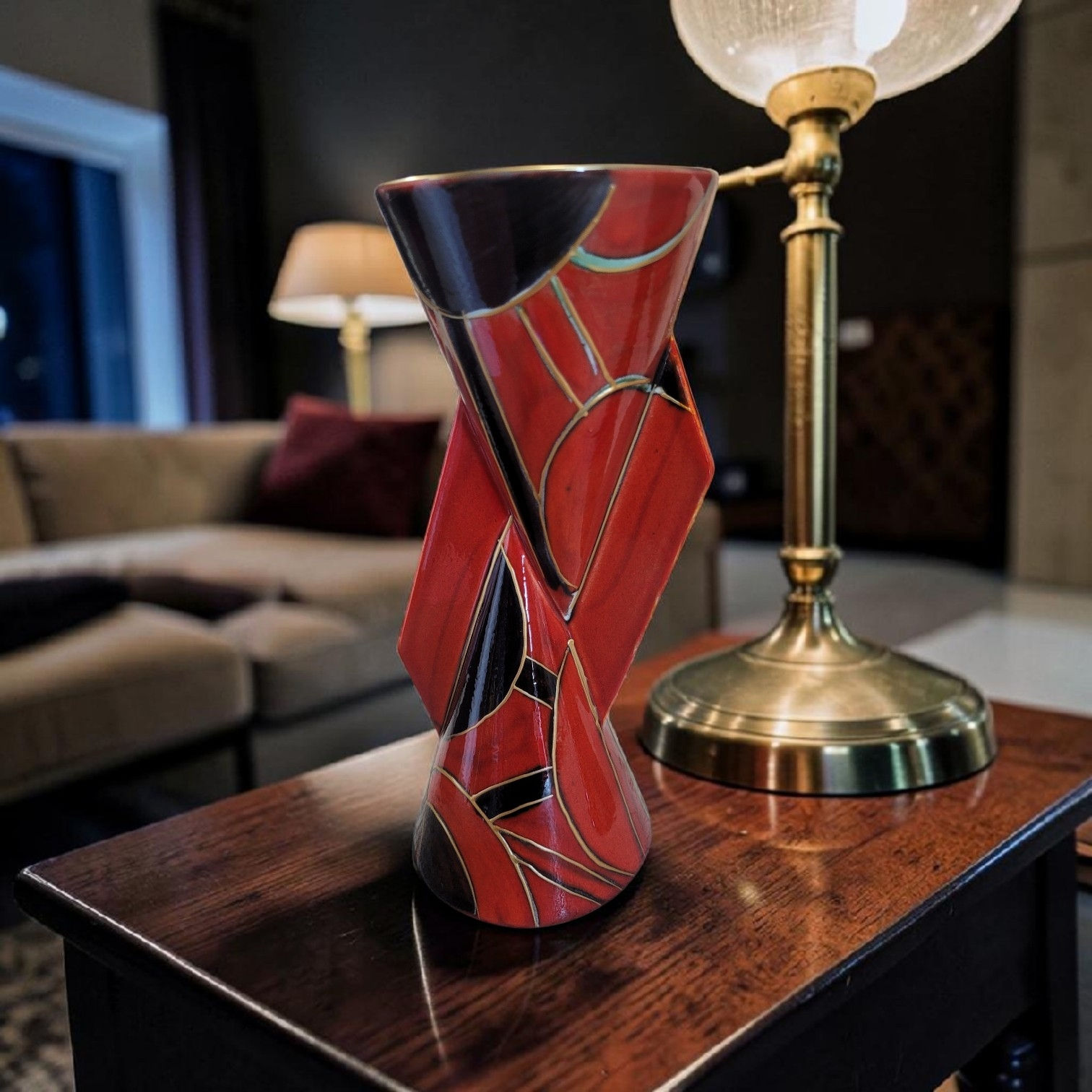 23cm art deco design stunning