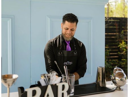 AKYNG mobile bar professional setup at Orlando event