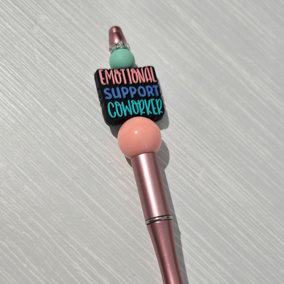 Thumbnail: Plastic Beaded Pen