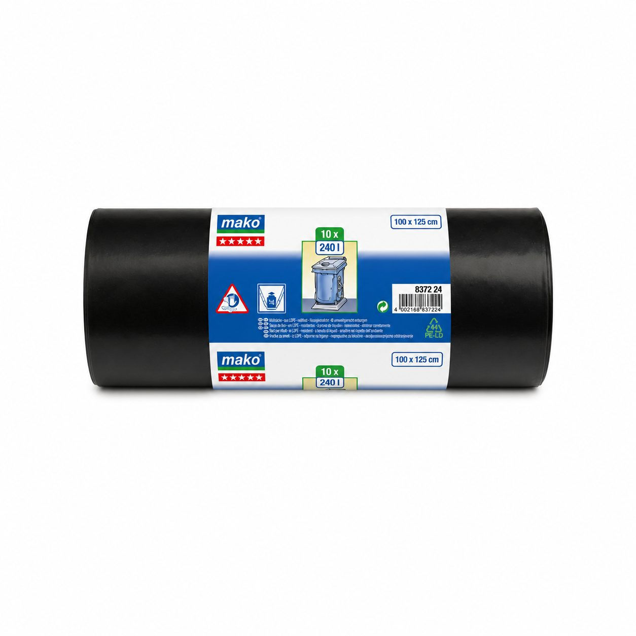 Müllsäcke PREMIUM 240 l, LDPE, extra stark, 10 Stück