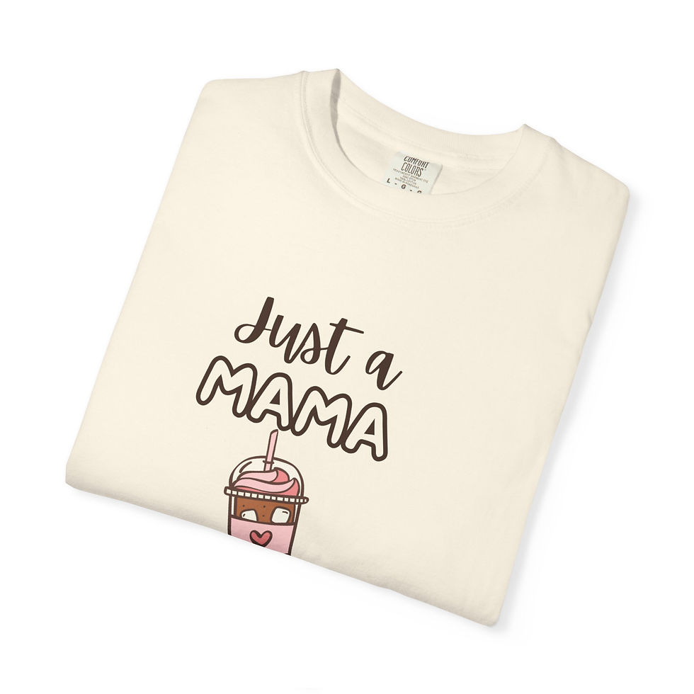 Thumbnail: Just a Mama Iced Coffee T-Shirt