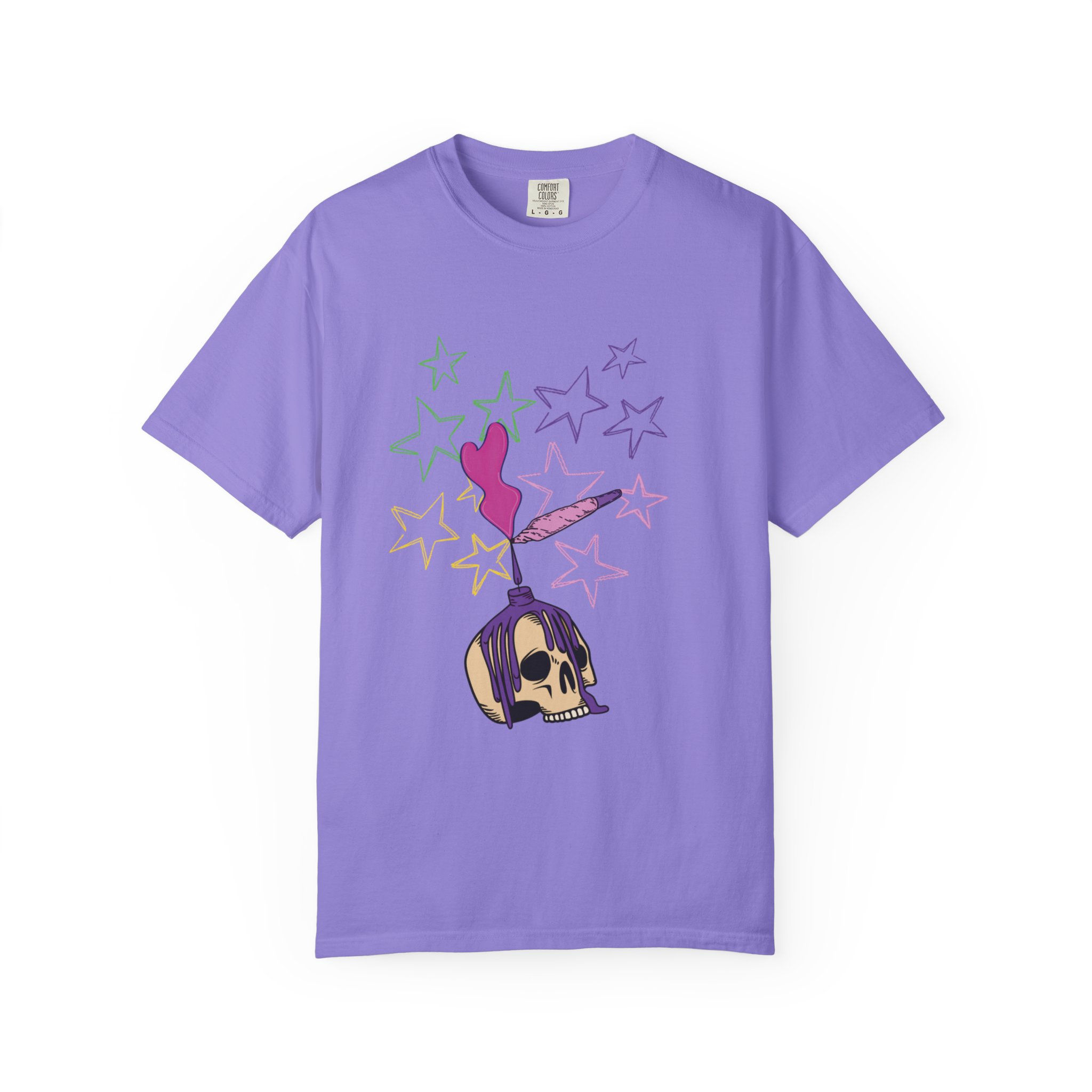 Skull Stoner Vibes T-Shirt