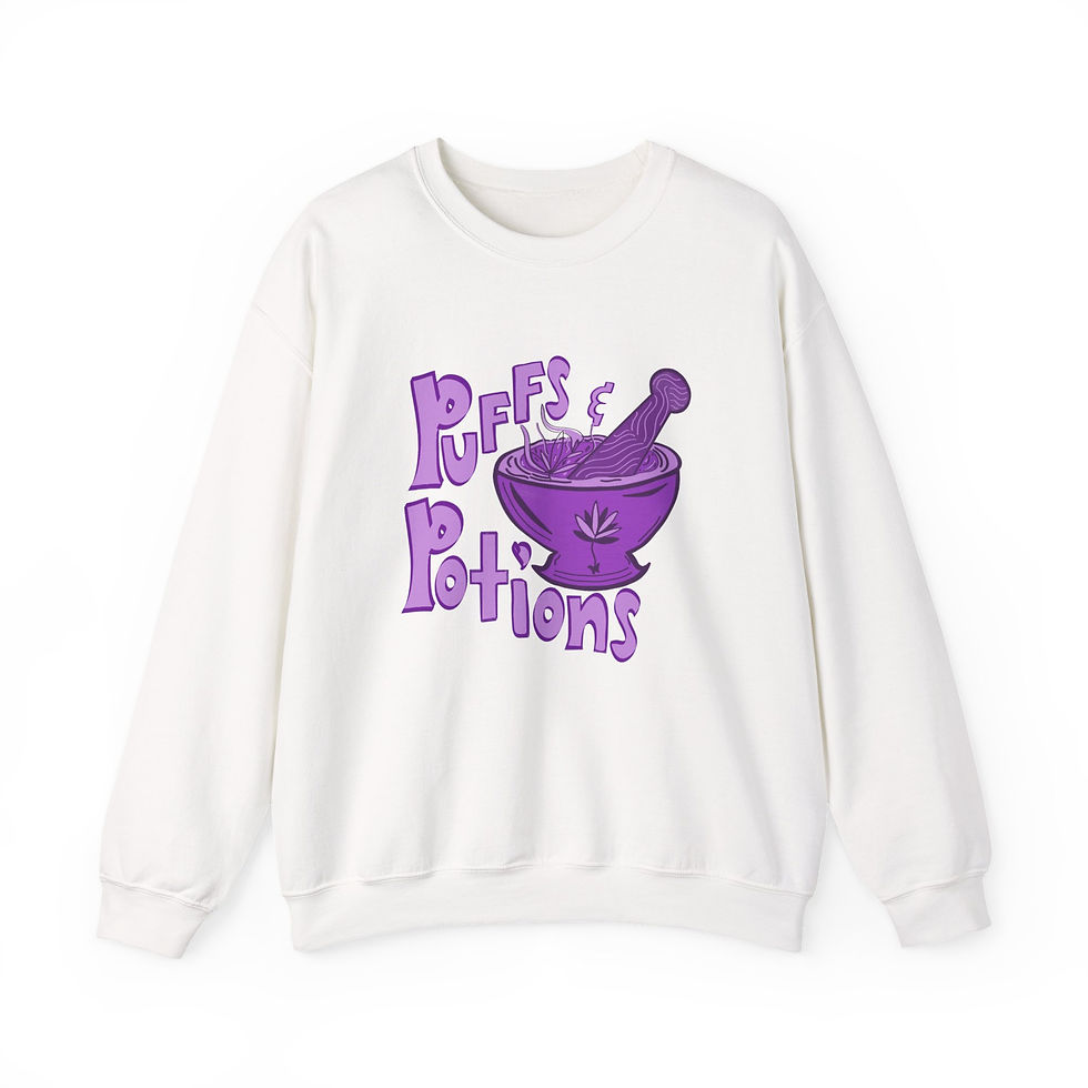 Thumbnail: Puffs & Potions Crewneck Sweatshirt