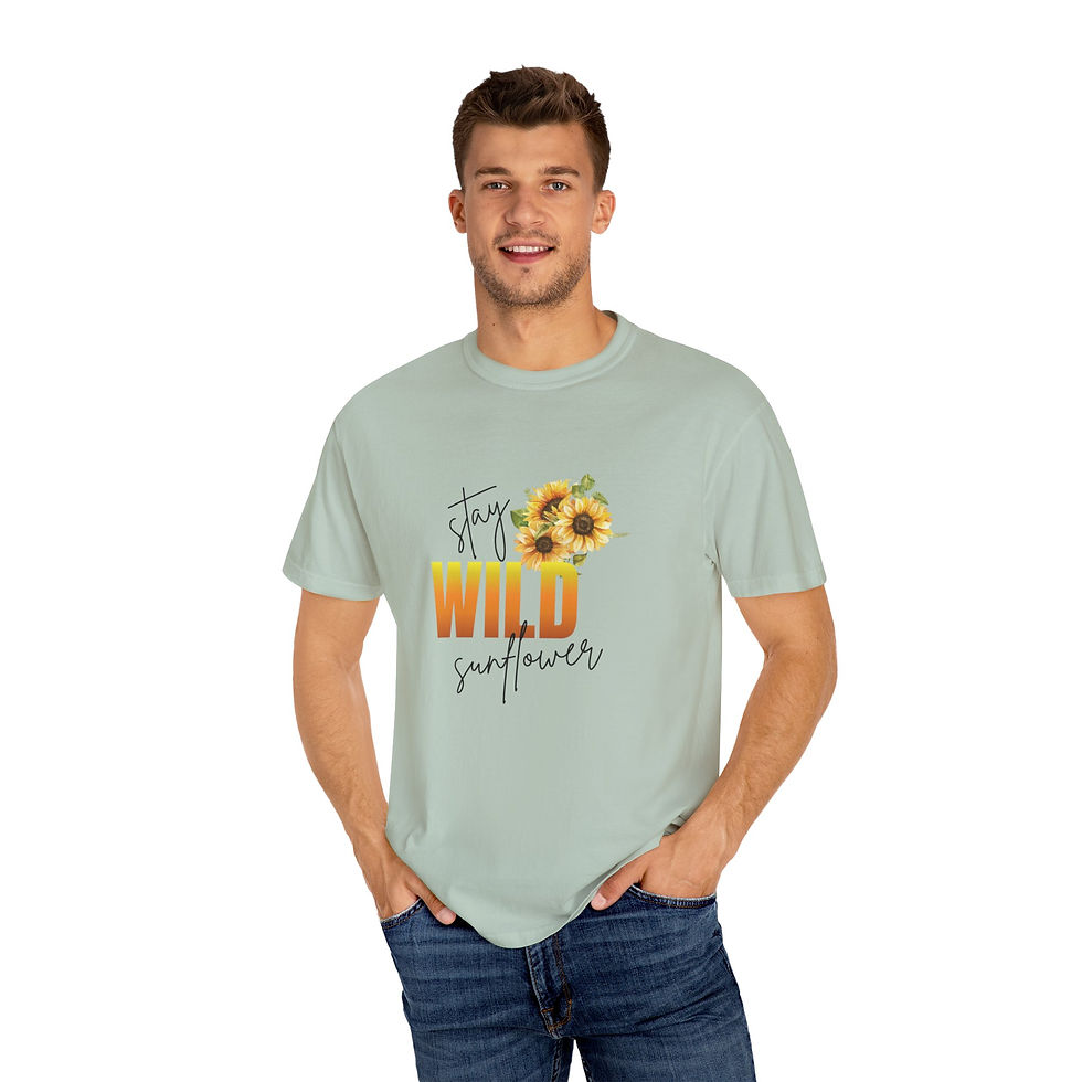 Thumbnail: Stay Wild Sunflower T-shirt