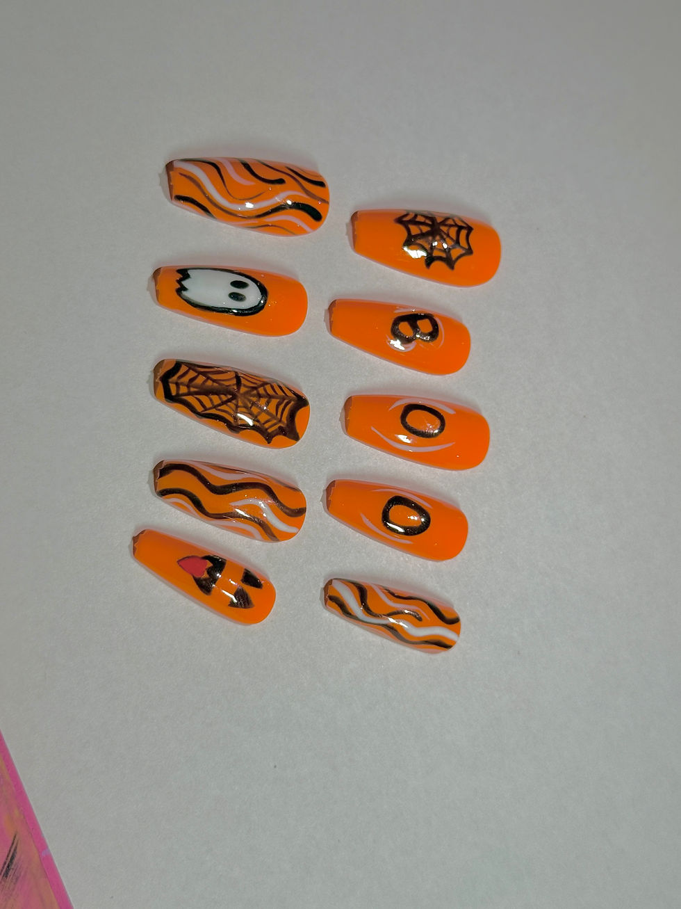 Thumbnail: BOO! Halloween Press On Nail Set
