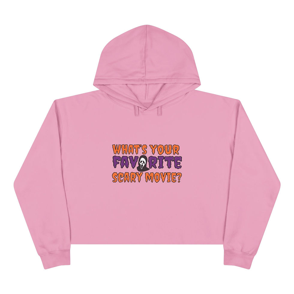 Thumbnail: Scary Movie Crop Hoodie