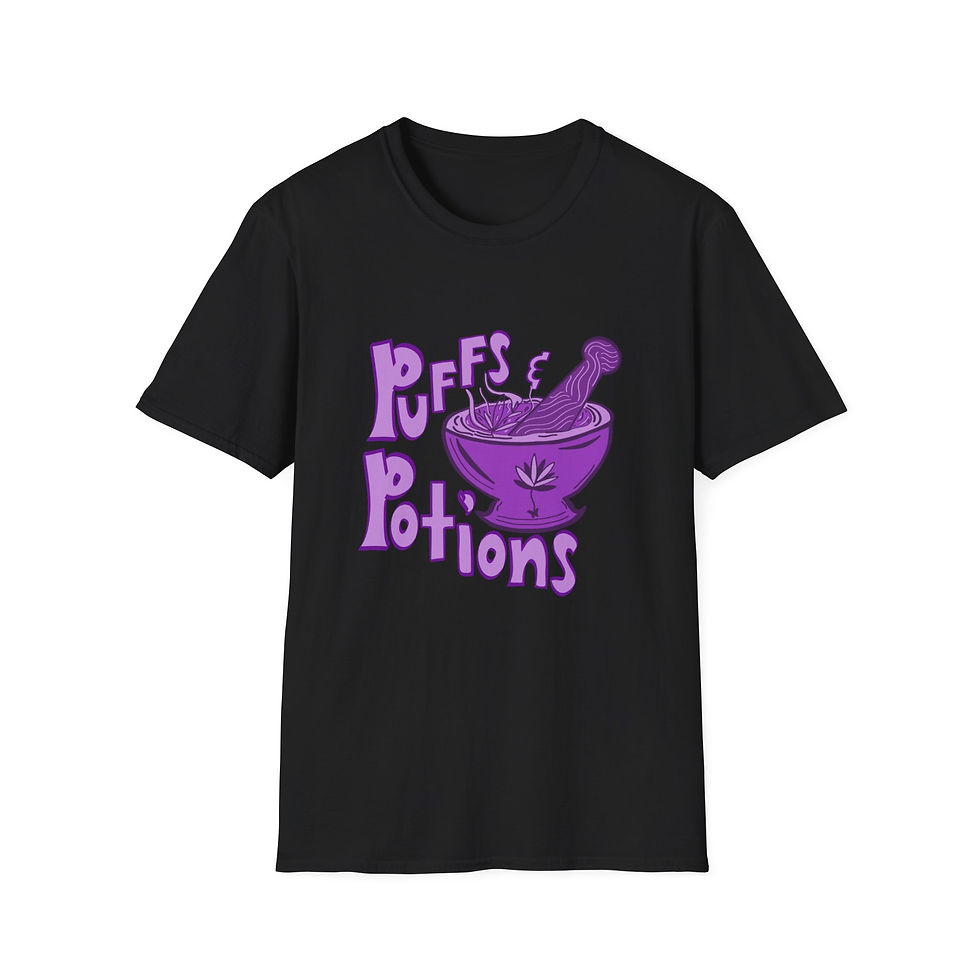 Thumbnail: Puffs n potions Halloween tee